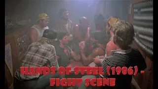 Hands Of Steel (1986) // Arm Wrestling and Bar Fight Scene