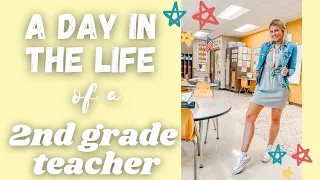 DAY IN MY LIFE AS A 2ND GRADE TEACHER | morning + night routine, detailed look at my day + lessons!