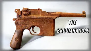 Restoring a 1920’s Mauser C96 A.K.A. (The Broomhandle) (With test Firing!) #restoration #mauser