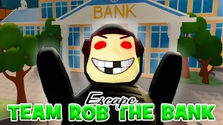 [🚔NEW] КОМАНДНЫЙ ПОБЕГ ИЗ БАНКА TEAM ROB THE BANK ESCAPE TEAM WORK КОМАНДНОЕ ОГРАБЛЕНИЕ Roblox