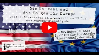 Europa am Dienstag - 17.11.2020 - US-Wahl und Folgen für Europa