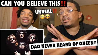 I SHOWED MY 40 YEAR OLD HOOD DAD!! QUEEN FOR THE FIRST TIME!! Queen – Bohemian Rhapsody REACTION