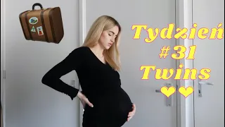 VLOG |  tydzień 31  twins + torba do szpitala