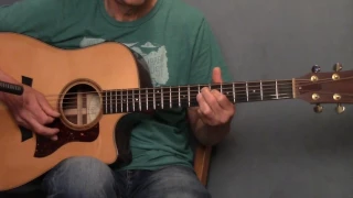 Acoustic Blues solo by Steve Johnston