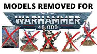 Warhammer 40K Models Stealth-Removed from the Webstore? What's Gone?