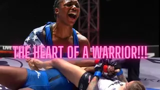 CLARESSA SHIELDS SHOWED THE HEART OF A WARRIOR IN HER RETURN TO MMA!