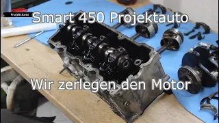 Smart 450 Projektauto - Wir zerlegen den Motor