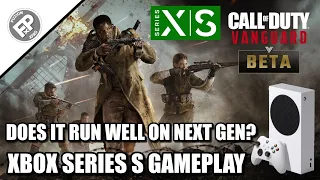 Call of Duty Vanguard: Beta - Xbox Series S Gameplay (60fps)