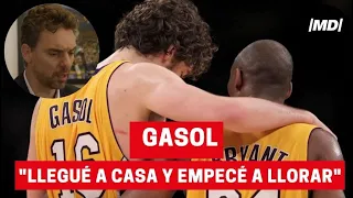 Pau Gasol explica cómo se enteró de la muerte de Kobe Bryant