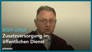 BGH-Urteil zur Zusatzversorgung der Angestellten und Arbeiter im öffentlichen Dienst