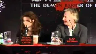 Sweeney Todd  press conference London Part 2