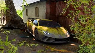 Rebuilding Lamborghini Huracán Performante Forza Horizon 5 | logitech g29 Gameplay