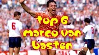 TOP 6 Goles Marco Van Basten