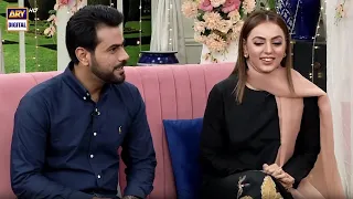 Maryam Noor's first interview with her husband on any TV show #goodmorningpakistan