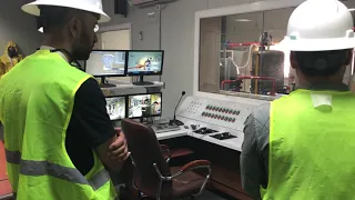 Al Delma crude oil desalting unit, control room and operations training