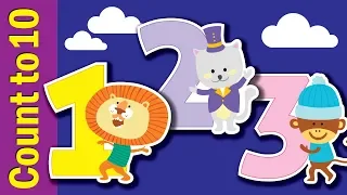 Counting 1 to 10 | Numbers | Counting Song for Kids | ESL for Kids | Fun Kids English