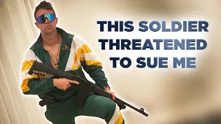 This Soldier Threatened to Sue Me