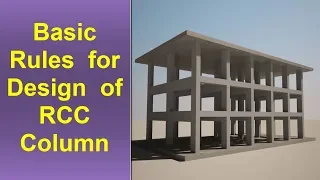 Basic Rules for design of RCC Column