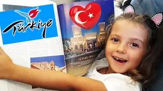 Летим в Турцию на самолете ЧЕЛЛЕНДЖ В ДЬЮТИ ФРИ Fly to Turkey Unpacking toy