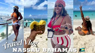 TRAVEL VLOG | NASSAU BAHAMAS 🇧🇸• LUXURY RESORT • PARASAILING • PIG BEACH | Gina Jyneen