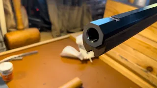 Flintlock Build Series - Inletting a Swamped Barrel