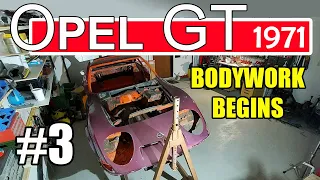 Project Opel GT 1971 #3 - Bodywork begins