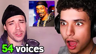 1 Guy With 54 Voices!