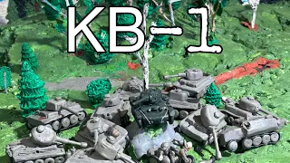 КВ-1 Подвиг З.Г Колобанова. Пластилиновый мультфильм к Дню Победы.