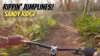 Rippin' fast Jumpline!  Johnny Royale & TNT at Sandy Ridge in Oregon