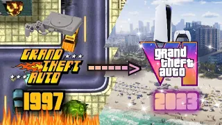 Nearly All GRAND THEFT AUTO Trailers 1997 - 2023, Its A Long Road To 2025...