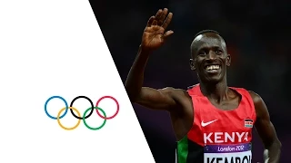 Ezekiel Kemboi (KEN) Wins 3000m Steeplechase Gold - London 2012 Olympics