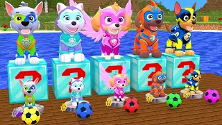 PAW Patrol Guess The Right Door ESCAPE ROOM CHALLENGE Animals Tire Game Cow Dog Elephant Tiger