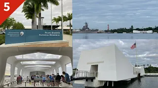 Laughery Family Vacation Hodgepodge day 5 | Our Visit to Pearl Harbor National Memorial.