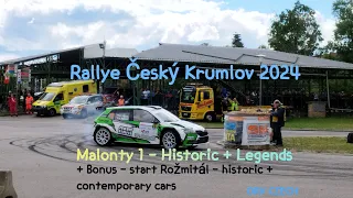 Malonty 1 - Historic + bonus Rallye Český Krumlov 2024