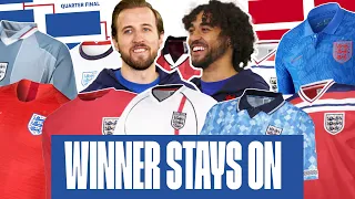 Ranking England's Best Football Kits 👕  | Classic Or New? | Kane & Calvert-Lewin | Winner Stays On