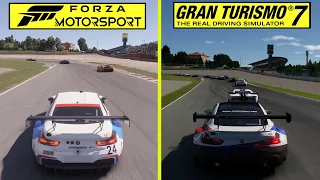 Forza Motorsport 8 vs Gran Turismo 7 Clear Weather Graphics Comparison Clear Weather