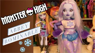 Monster High G3 Abbey Bominable unboxing and review!