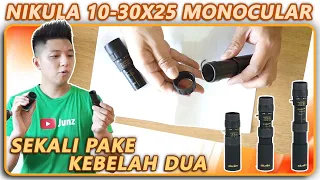 NIKULA 10-30x25 MONOCULAR - Unboxing & Review
