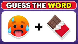 Guess the WORD by Emojis? 🤔 Emoji Quiz