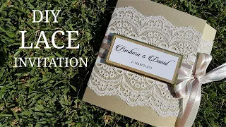 Rustic Wedding Card