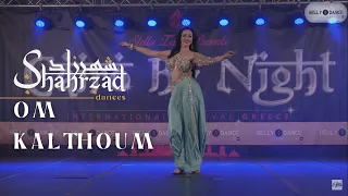 Shahrzad dancing Om Kalthoum mix | Shahrzad Belly Dance