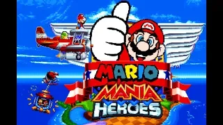 Mania Plus Mod #22 Mario Mania Heroes