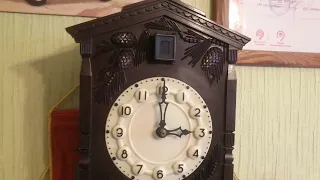 Часы Маяк С Кукушкой 11-ЧГ после реставрации