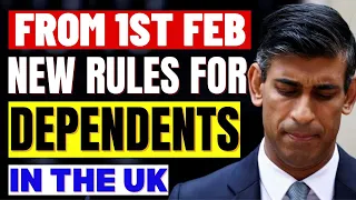 All UK Dependent Visa Updates Starting February 2024: UK Dependent Visa New Rules 2024