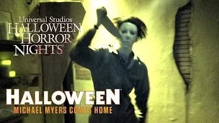 Halloween: Michael Myers Comes Home Haunted House Walk Through Halloween Horror Nights Universal