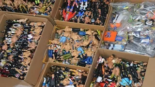 MASSIVE BOXES FULL OF WWE FIGURES!