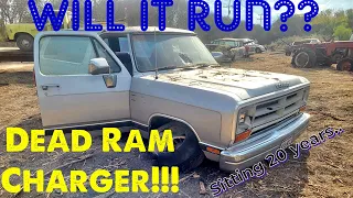 Will a DEAD Dodge Ramcharger Run and drives after sitting 20 years??