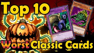 Top 10 Worst Classic Cards in Yugioh