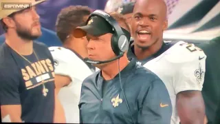 Adrian Peterson Angry at Sean Payton, Season Opener 2017