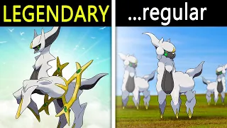 Turning Legendary Pokemon into Regular Pokemon